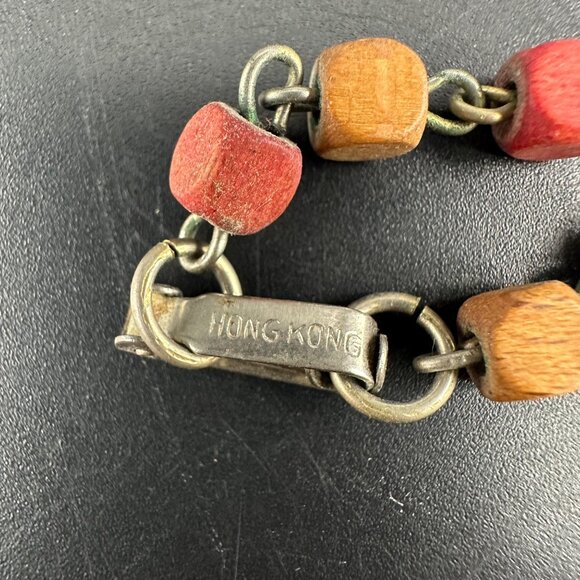 Jill Personalized Jewelry Set Full Of Grace Sheep Brooch Beaded Necklace Vintage - Picture 10 of 11